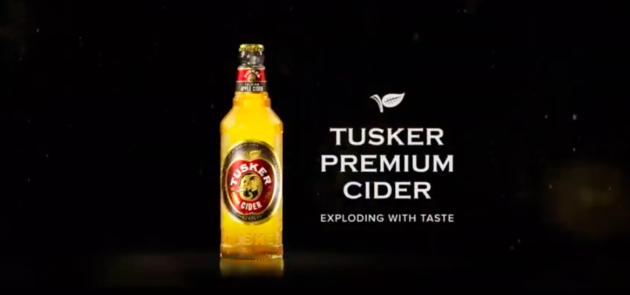Tusker Cider - Exploding with Taste
